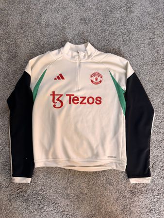 Adidas Manchester United Training Top - Size 11-12 Years