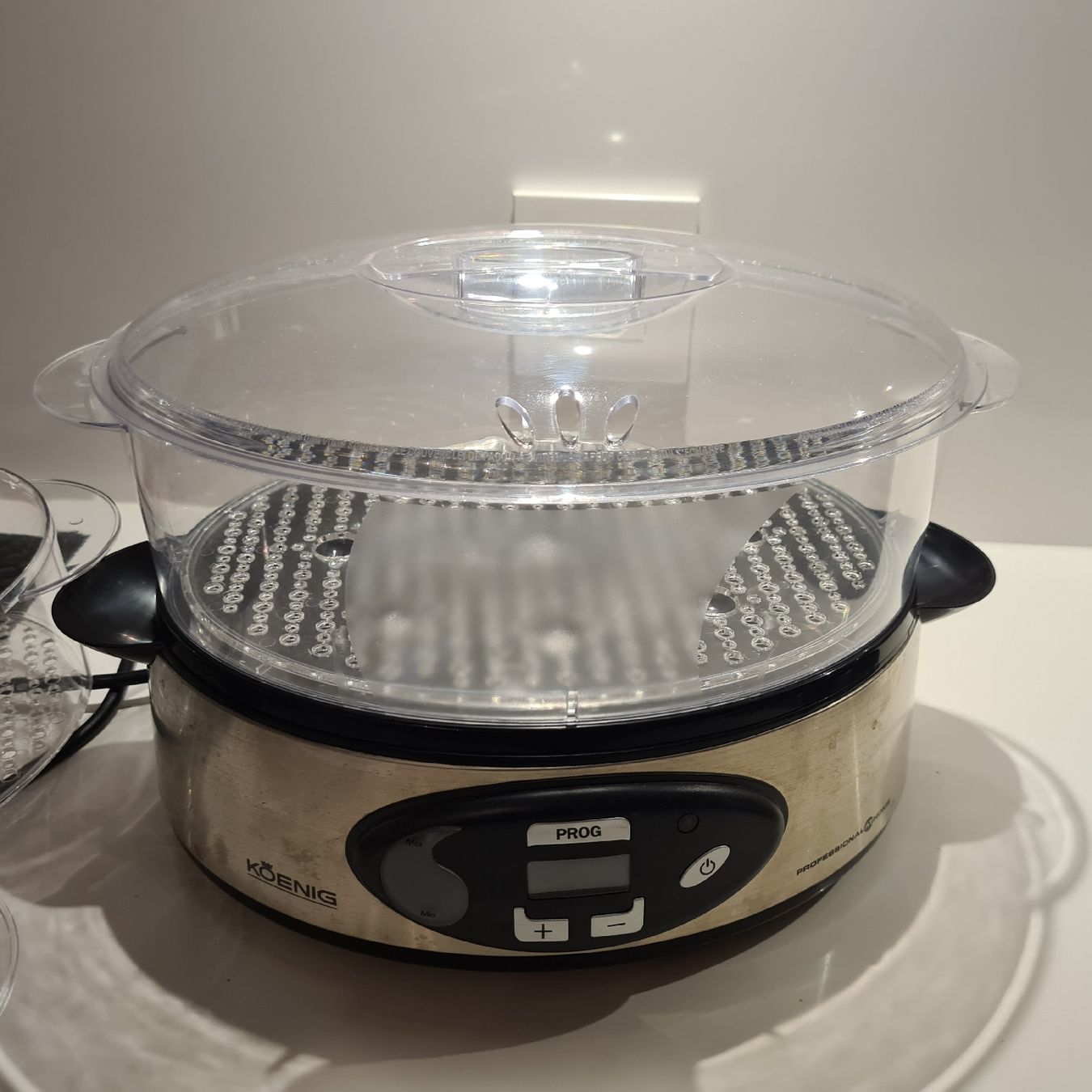 Appareils de cuisine: König Steamer mit Digitalanzeige – D'occasion à Steinen par turbogeiss99 3