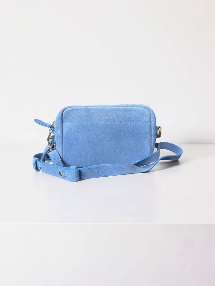 Levi's Sacs femmes: Sac Levi’s en daim bleu clair – cuir véritabl – Neuf (Voir description) à Vuippens par Anna_as