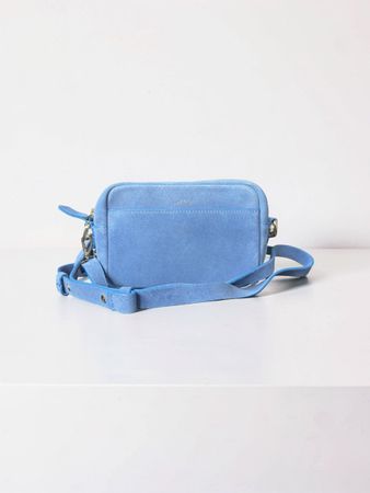 Sac Levi’s en daim bleu clair – cuir véritabl