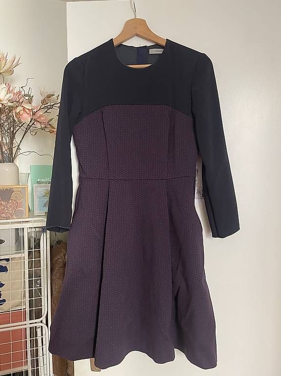 Vestiti: Marella Office Robe T36 violet/bleu – Usato da Lausanne venduto da das_xb9h