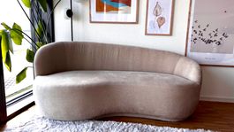 2-Sitzer Sofa in Rosé