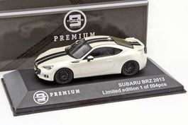 Subaru BRZ Phase I 2013-2016 weiss / schwarz       1:43