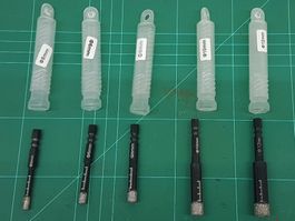 5 Diamant Bohrer mit KühlflüssigkeitØ5-12