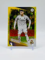 Valverde /299 Topps UCC 2025/26 Yellow Holo Real Madrid