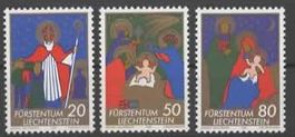 Liechtenstein 1981 Weihnachten   Nr. 727 - 729**