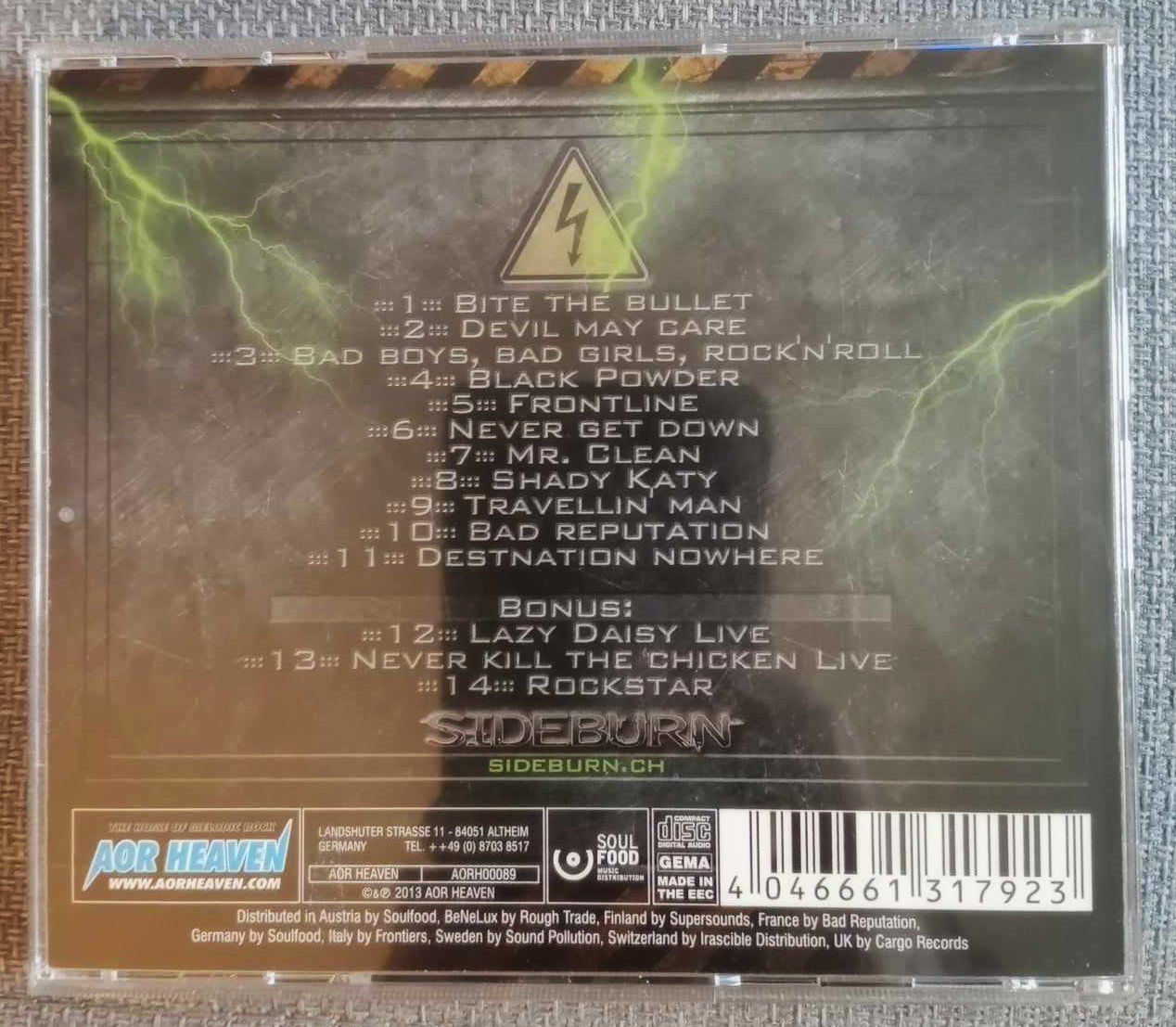 CD: Sideburn – Electrify / CD 2013 – Usato da Le Locle venduto da PereiraHugo 1