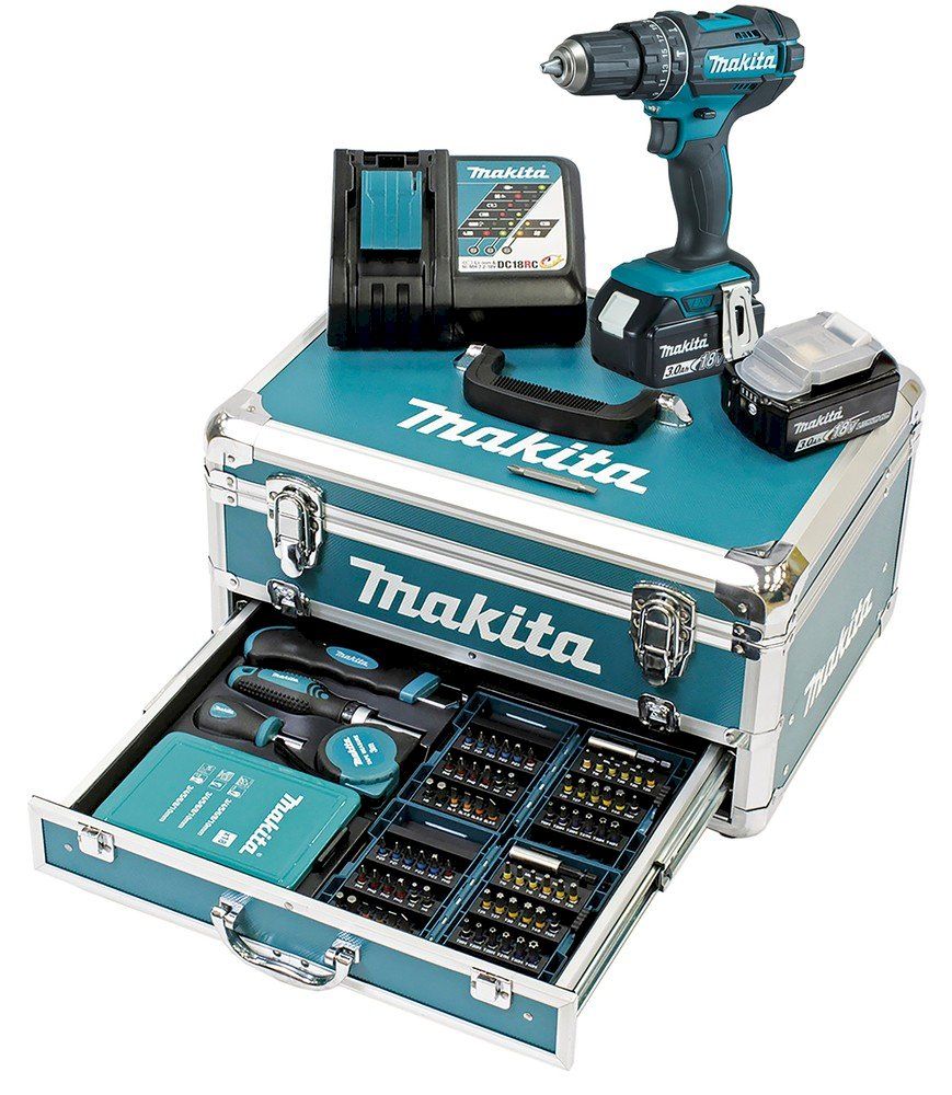 Avvitatori a batteria: Makita DHP482RFX9 Schlagbohrschrauber – Nuovo e nell'imballaggio originale da Bottighofen venduto da zaap