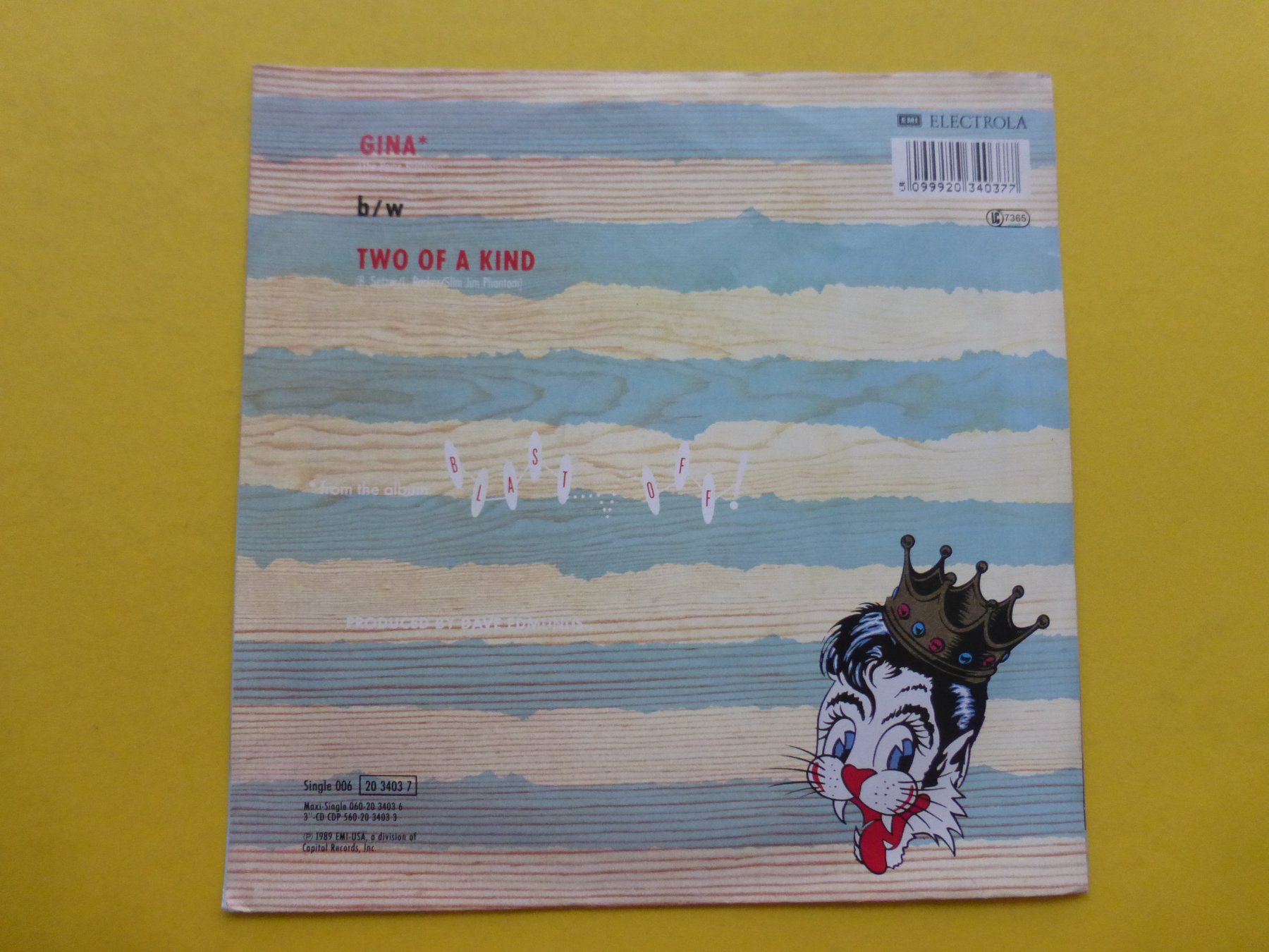Schallplatten: Stray Cats – Gina – Gebraucht aus Zürich von Swiss57 1