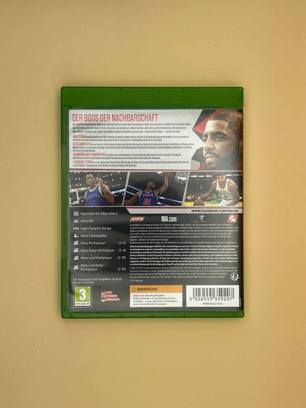 Microsoft Giochi: XBOX One / NBA 2K 18 – Usato da Kölliken venduto da sergesellsretro 1