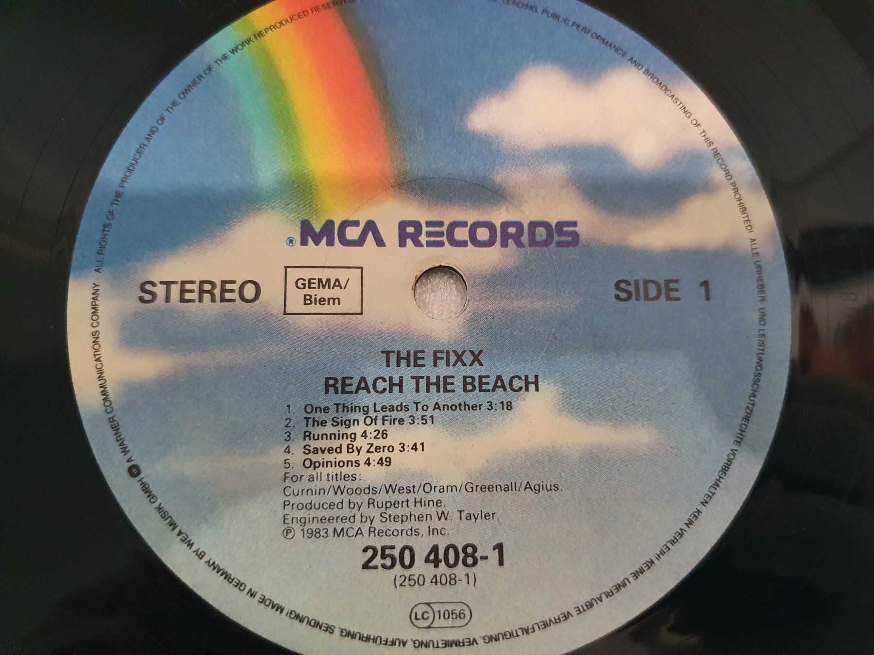 Dischi in vinile: The Fixx – Reach The Beach – Usato da Uster venduto da Vinyl-Leidenschaft 3