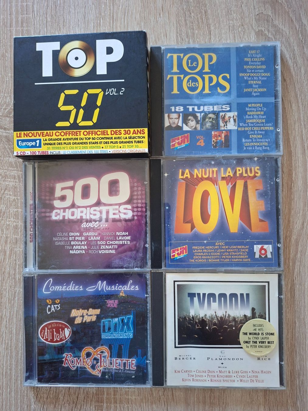 CD: Lot de 22 CD, divers artistes – Usato da Prilly venduto da cricri118
