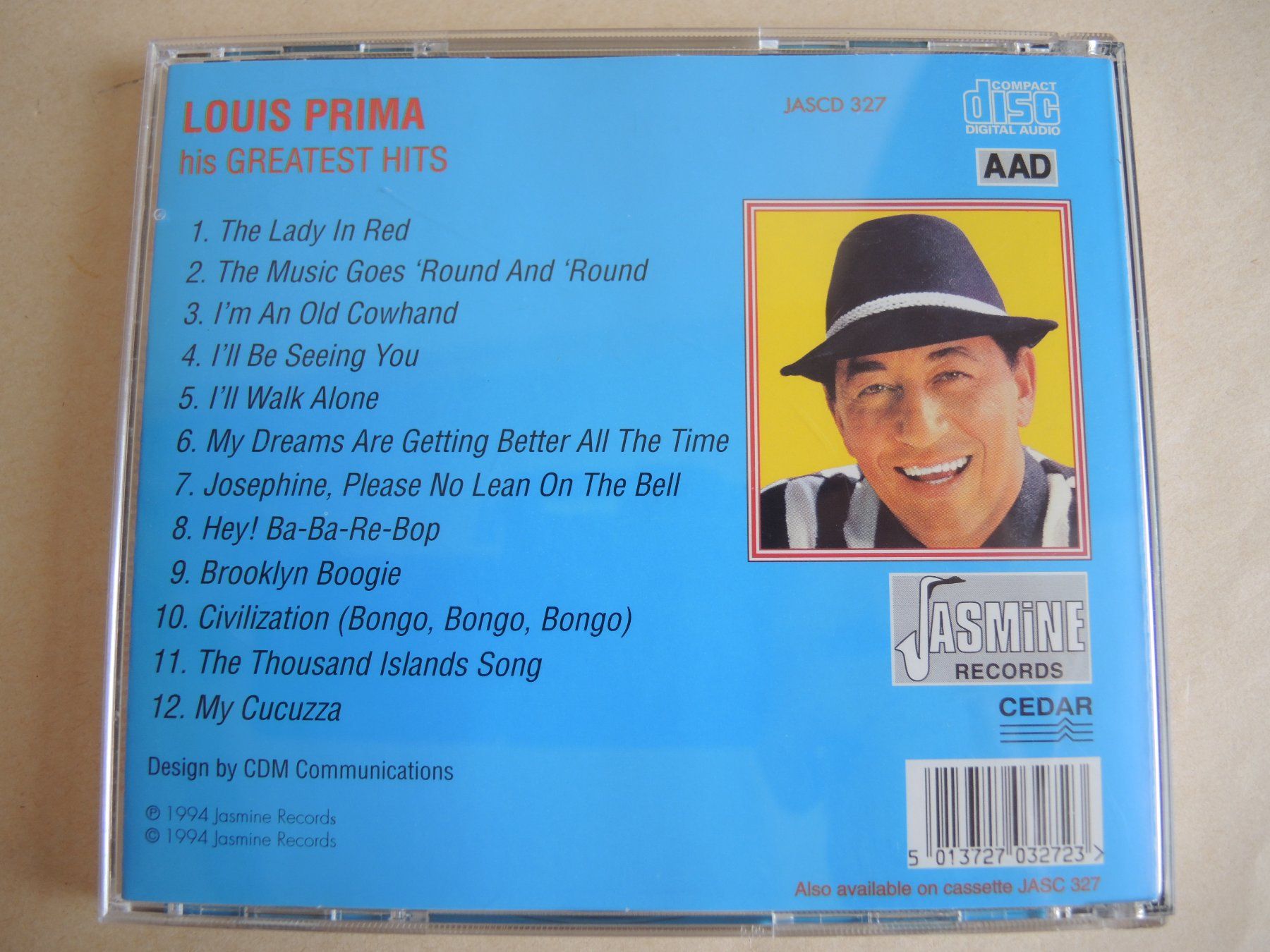 CDs: CD Louis Prima - His Greatest Hits - I'll walk alone ... – Gebraucht aus Rorschach von maeck8 2