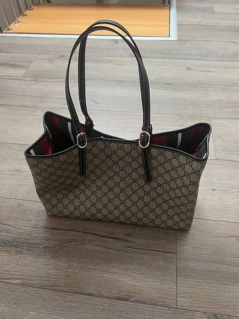 Shopper, neu, schwarze Riemen