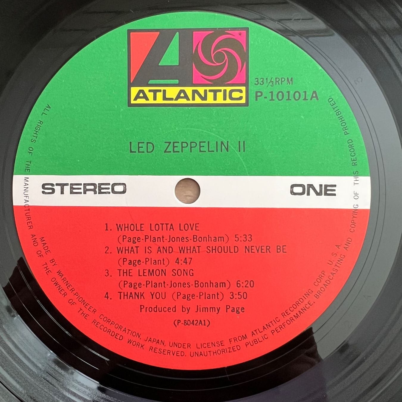 Dischi in vinile: Led Zeppelin - II / Japan-Press. 1976 - TOP – Usato da Gais venduto da soundcave57 3