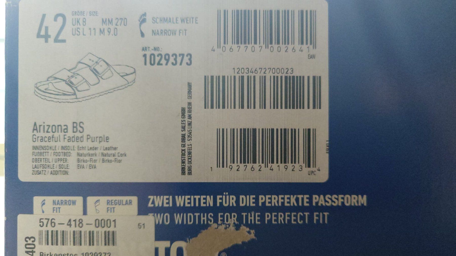 Birkenstock Damenschuhe: Birkenstock Arizona BS, Grösse 42 – Neu und originalverpackt aus Riehen von markstre11 3