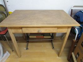 Antiker Bauern Holztisch, frisch renoviert Vintage Retro