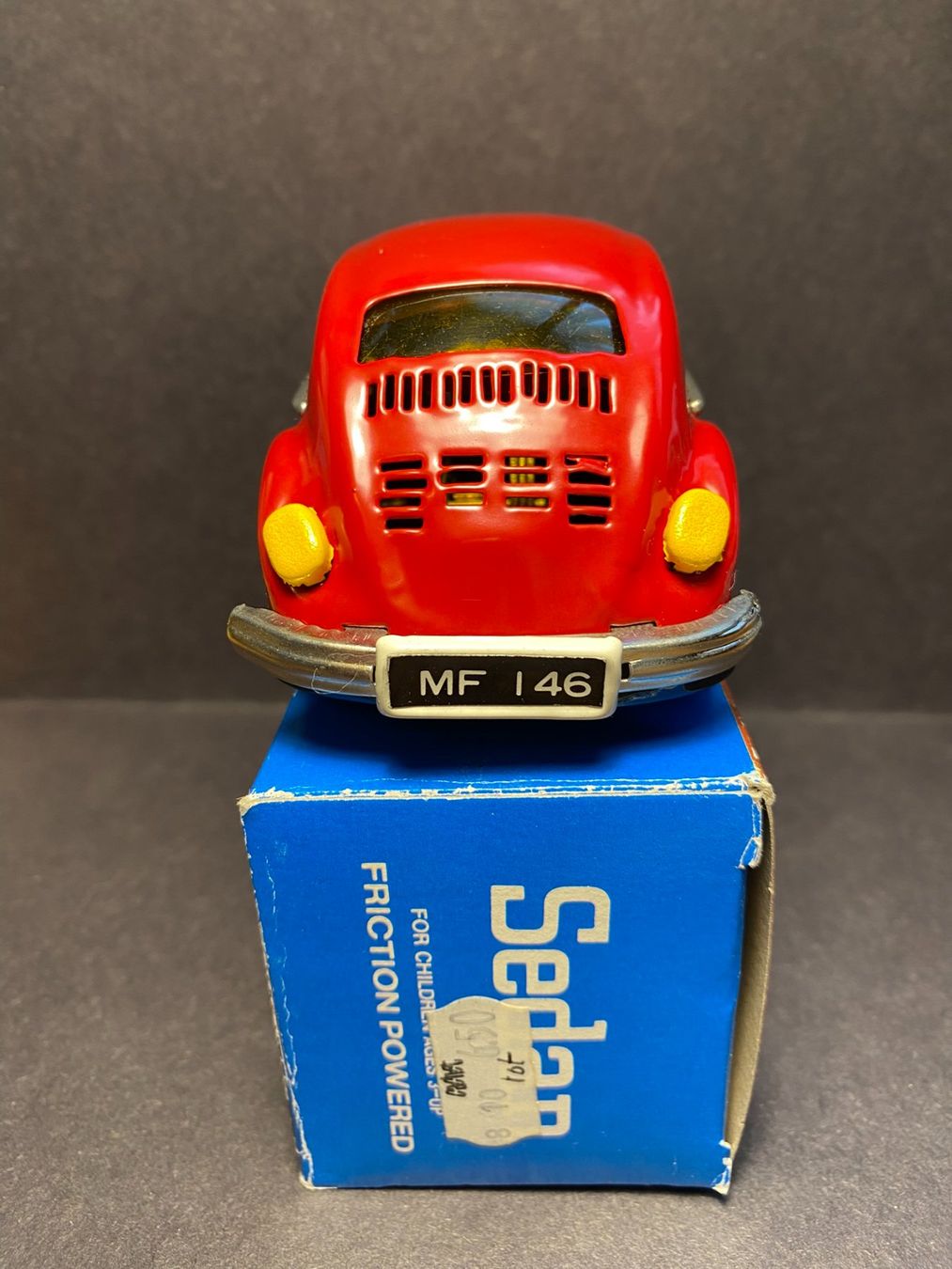 Giocattoli: VW Käfer Blech mit Friktion und Originalverpackung – Nuovo e nell'imballaggio originale da Spiez venduto da Mlandcruiser 5
