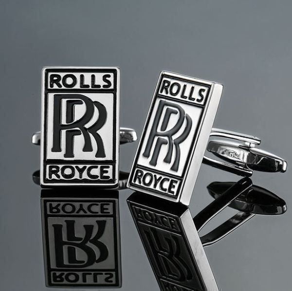 Gemelli: Manschettenknöpfe Rolls Royce – Nuovo e nell'imballaggio originale da Burgdorf venduto da XJ6