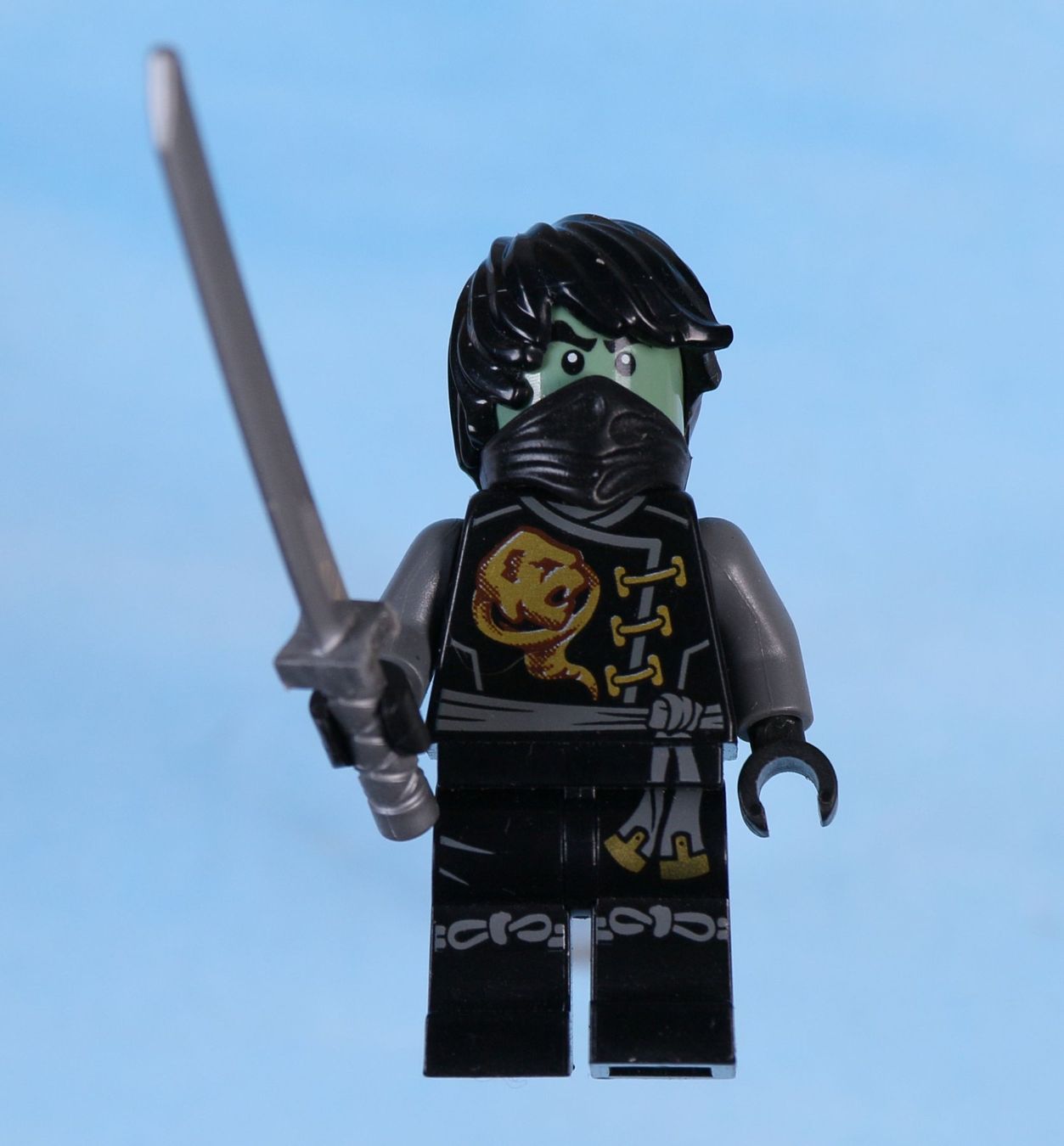 Lego Giocattoli: LEGO Minifigur Cole - Skybound, Ghost, Hair – Usato da Hettlingen venduto da Scholi99