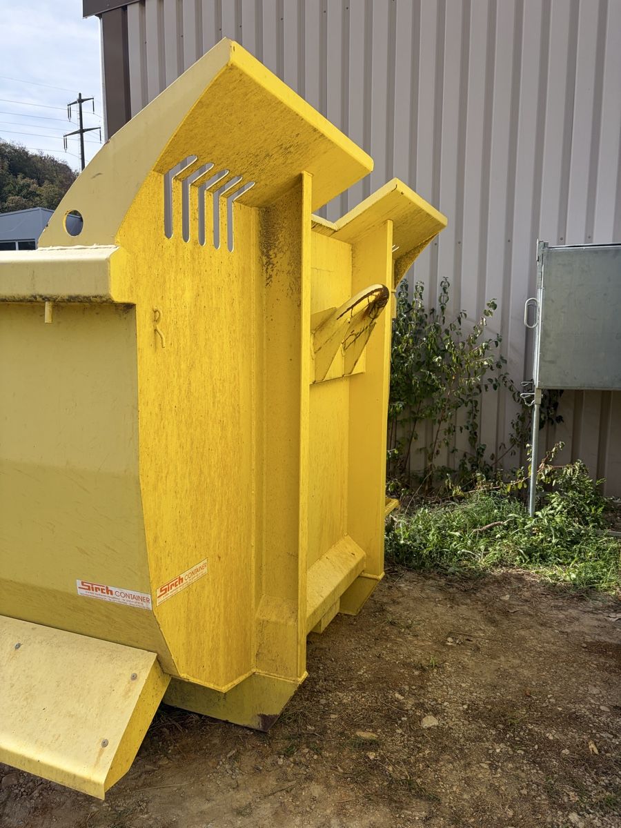 Kipper: Abrollcontainer mit Hydraulischer Heckklappe – Gebraucht aus eiken von 12289 2