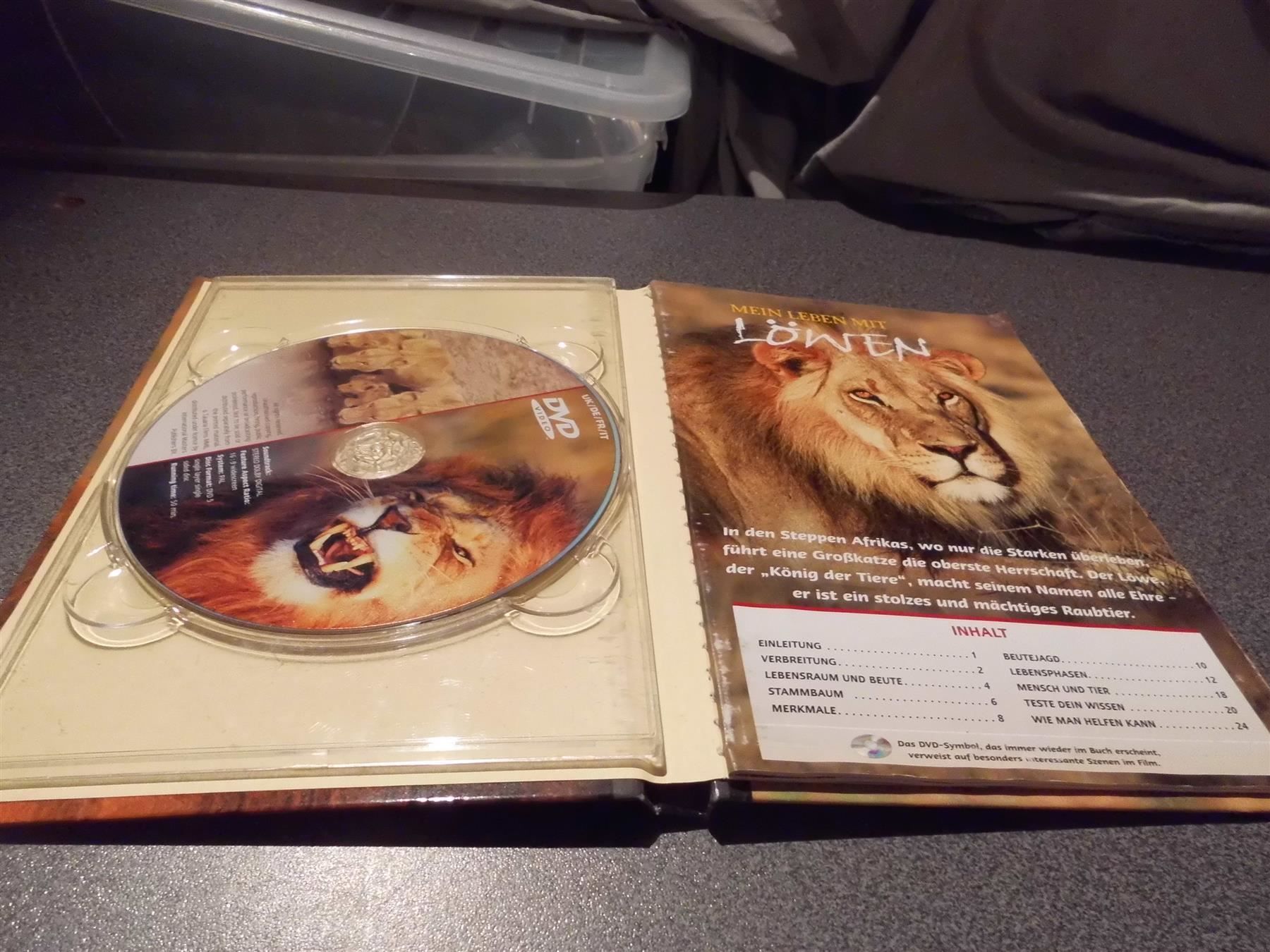 Tutti i DVDs: DVD Mein Leben mit Löwen – Usato da Zürich venduto da abraxas1291 1
