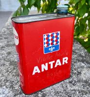Vintage Öldose / Bidon ANTAR France 2 Liter