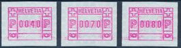 ATM 4 Tastensatz 40 / 70 / 80 ** postfrisch