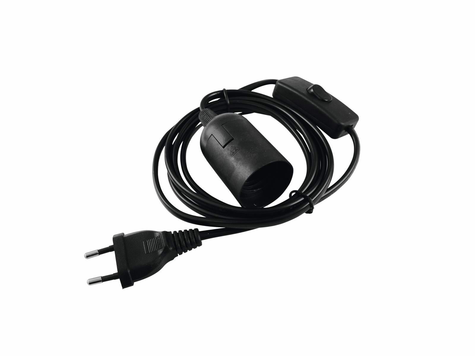 Cavi: EUROLITE E-27 Fassung Netzkabel Steck... – Nuovo e nell'imballaggio originale da Däniken SO venduto da Profog1 2