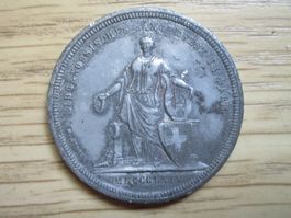 Antike Medaille  Eidg. Sängerfest in Bern 1864
