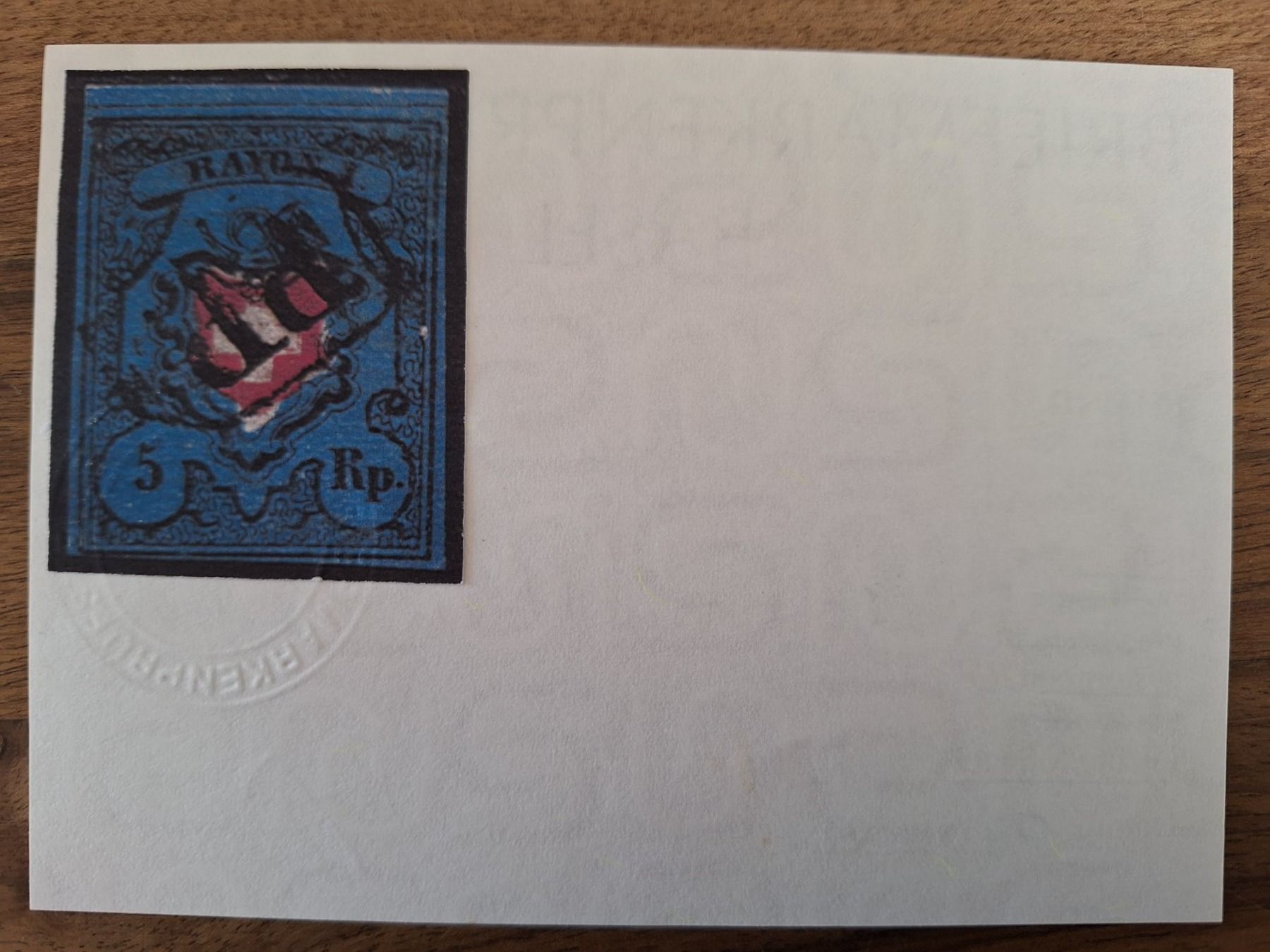Tous les timbres: Rayon 15II Typ 5 mit Befund – D'occasion à Balgach par SIMEON27 2
