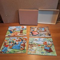 Versand möglich! Vintage Holz Puzzle Märchen, neuwertig
