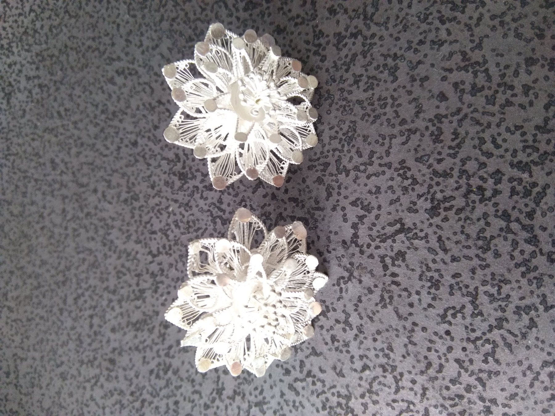 Ohrringe & -stecker: Fantastische einzigartige Filigran Silberohrstecker – Gebraucht aus Luzern von _gluecksfund_ 6