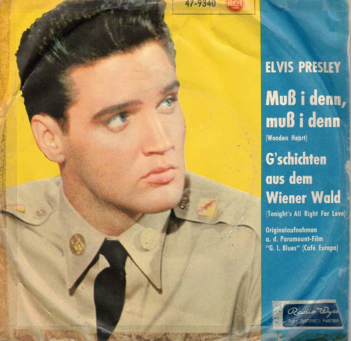 Dischi in vinile: Elvis Presley  --  Muss i denn, muss i denn  Single7 – Usato da Rheinau venduto da thealbum