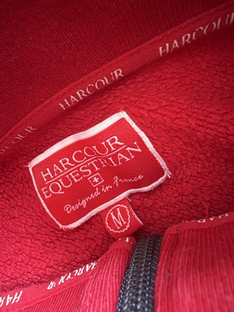 Giacche: HARCOUR EQUESTRIAN Sweatjacke Gr.M Damen Rot – Usato da Vorderthal venduto da Diethelm8853 1