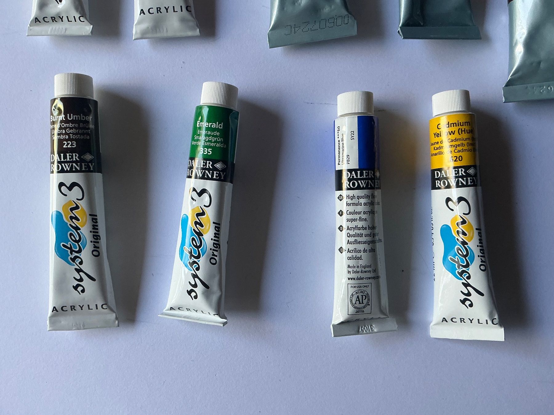 Colori: Verschiedene Farbtuben, Öl Acryl – Usato da Maur venduto da 20hcodracir11 3