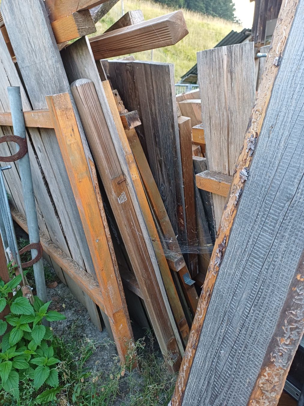 Paravents: Holz Gartenzaun – D'occasion à Sempach Station par Sachs77 2