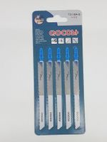 Für Bosch Set mit 5 Stichsägeblätter T 318 A-5 (132 mm)
