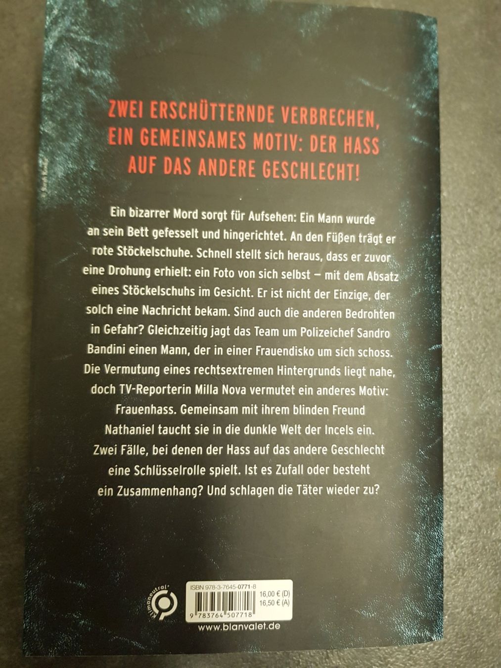 Bücher: DER FEIND / Christine Brand / Schweizer Kriminalroman – Gebraucht aus Dietikon von marconi07 1