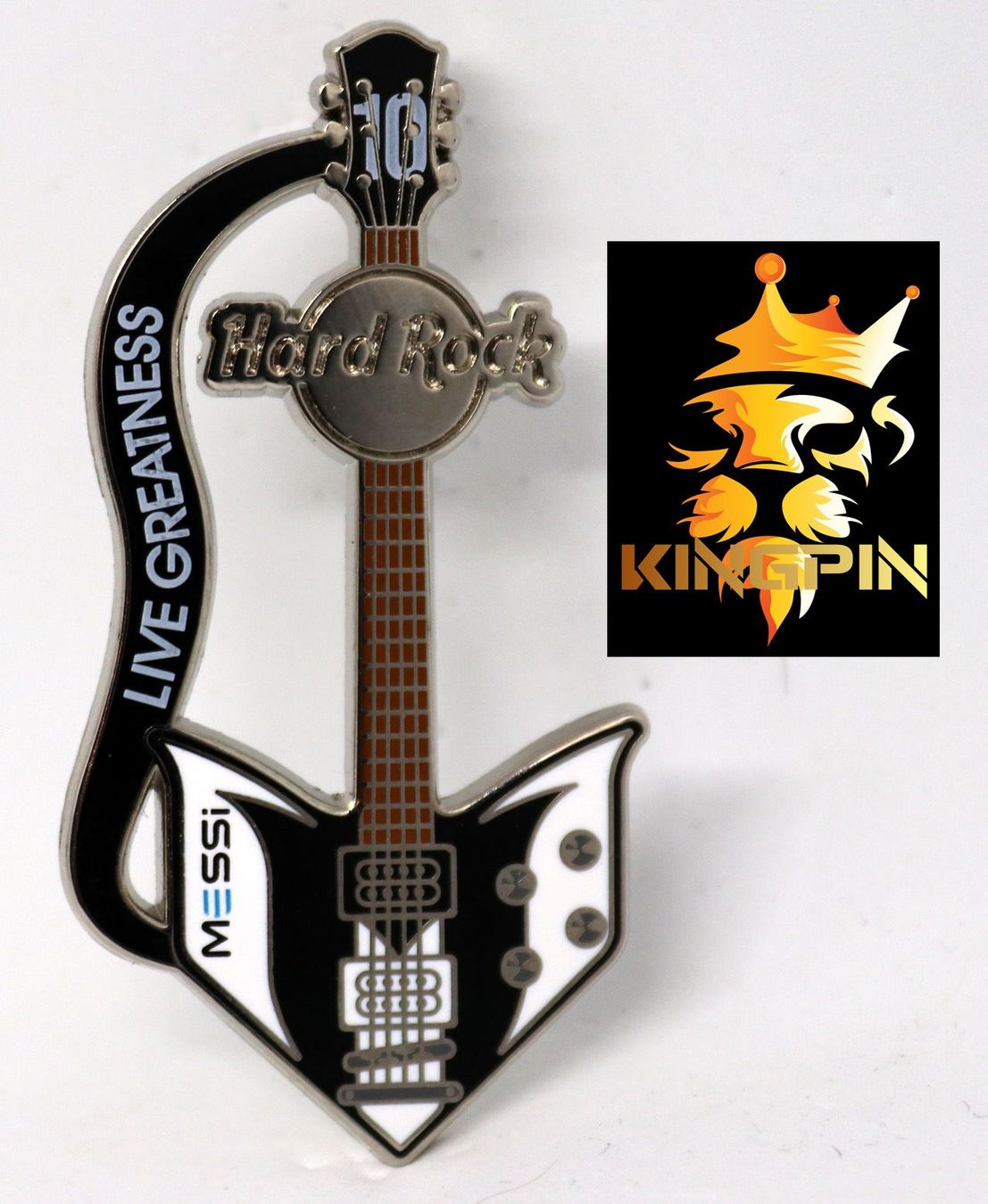 Hard Rock Cafe Placchette & Badge: Hard Rock Cafe Pin Messi 2.0 Live Greatness – Nuovo (secondo la descrizione) da Hinterforst venduto da -KINGPIN- 2