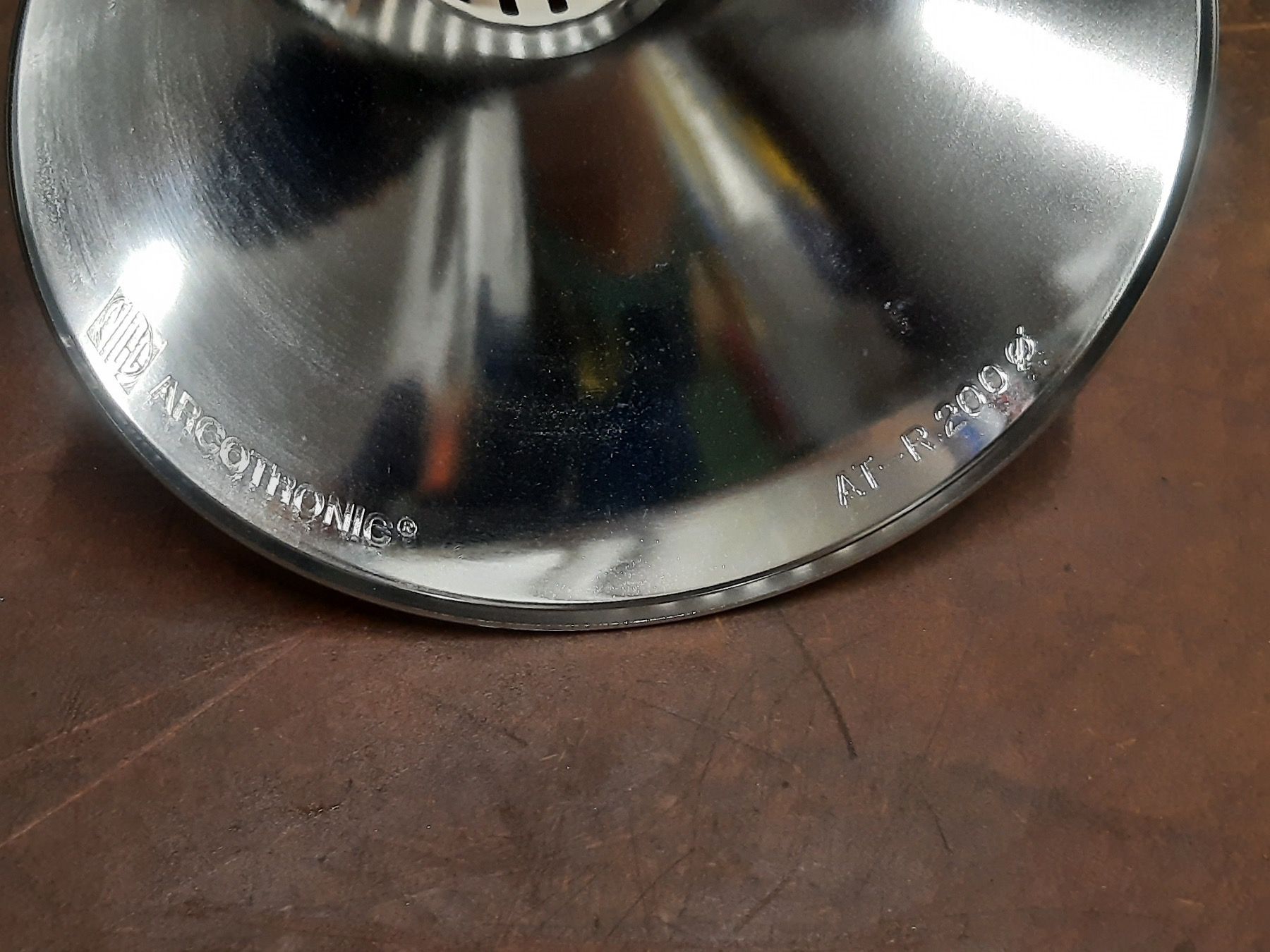 Paralumi: Lampenschirm / Reflektor Aluminium Arcotronic – Nuovo e nell'imballaggio originale da Winterthur venduto da ReUse_Baumarkt 1