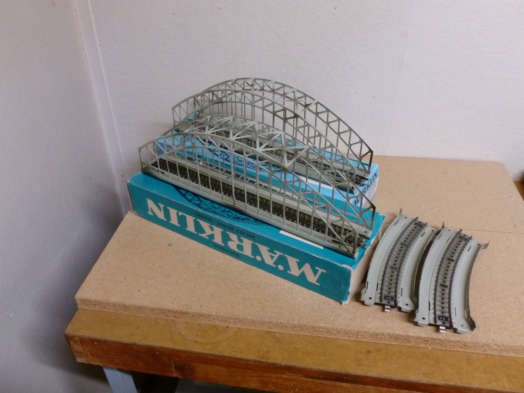 Märklin Modellini di ferrovie: Bogenbrücken/Rampen – Usato da Oberbipp venduto da Vifu