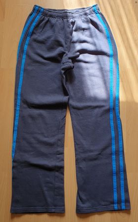 Jungen Jogginghose Gr. 164, blau/türkis