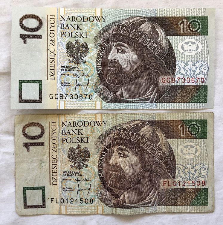 Banknoten - Polnische Zloty - 20 PLN (Gebraucht) in Schaffhausen für ...
