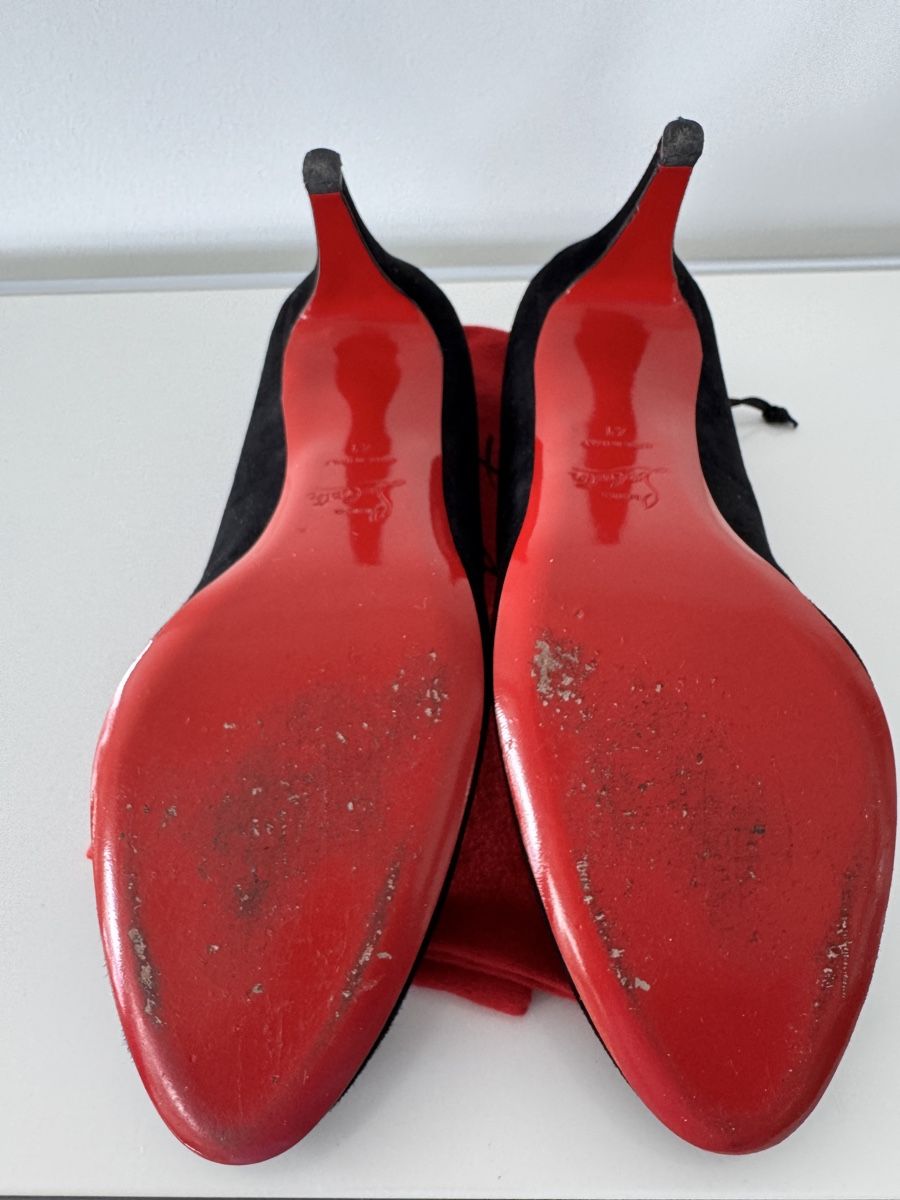 Christian Louboutin Scarpe da donna: Louboutin Ron Ron Suede 85 – Usato da Unterägeri venduto da san_6qcx 2
