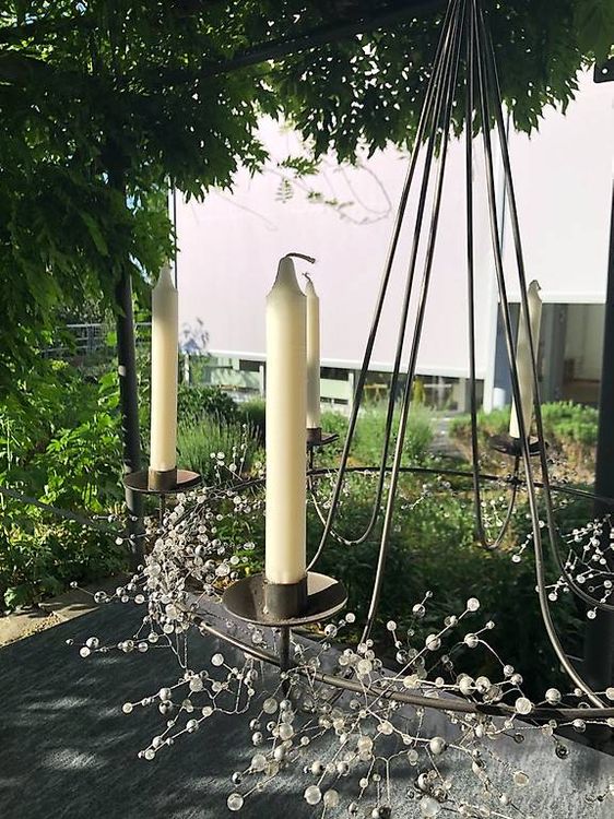 Wunderschöner Hänge-Kerzenleuchter 6-flammig aus Metall (Gebraucht) in Dällikon für CHF 25 – mit Lieferung auf Ricardo kaufen