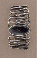 Montre bracelet design vintage en argent 925