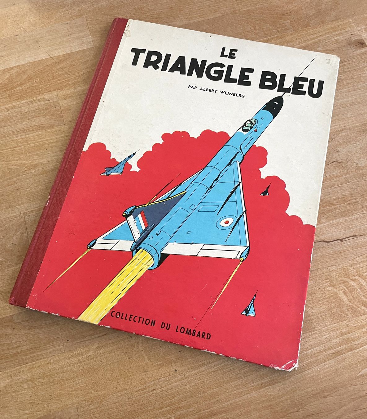 Fumetti: Dan Cooper - Le triangle bleu - Albert Weinberg E.O. 1957 – Usato da Savagnier venduto da Ne2065