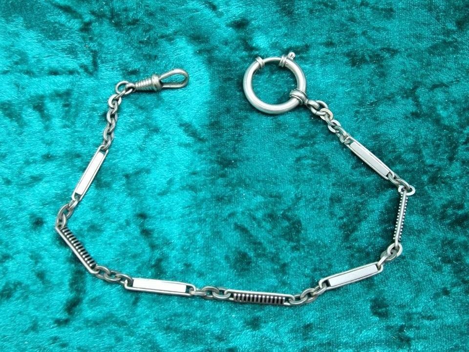 PH PandaHall Taschenuhr-Kette - 36,5cm Edelstahl Im Geschenk-Set