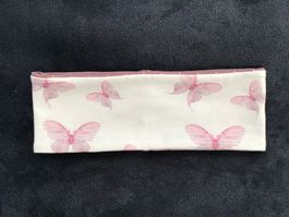 NEUES Stirnband Schmetterlinge/Sterne (zweiseitig) Gr.50